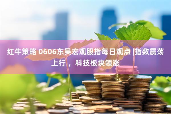 红牛策略 0606东吴宏观股指每日观点 |指数震荡上行 ，科技板块领涨