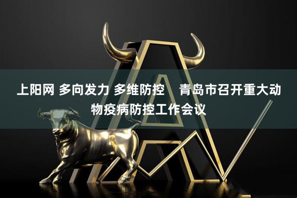 上阳网 多向发力 多维防控    青岛市召开重大动物疫病防控工作会议