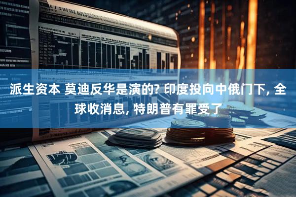 派生资本 莫迪反华是演的? 印度投向中俄门下, 全球收消息, 特朗普有罪受了