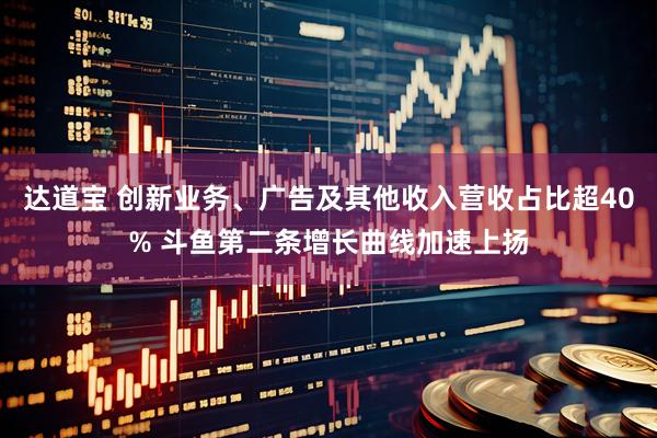达道宝 创新业务、广告及其他收入营收占比超40% 斗鱼第二条增长曲线加速上扬