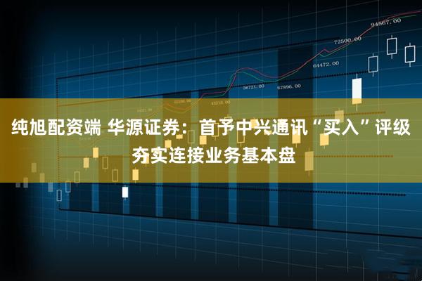 纯旭配资端 华源证券：首予中兴通讯“买入”评级 夯实连接业务基本盘